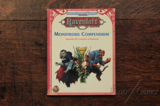 Ravenloft Monstrous Compendium III (3) - Monster Appendix