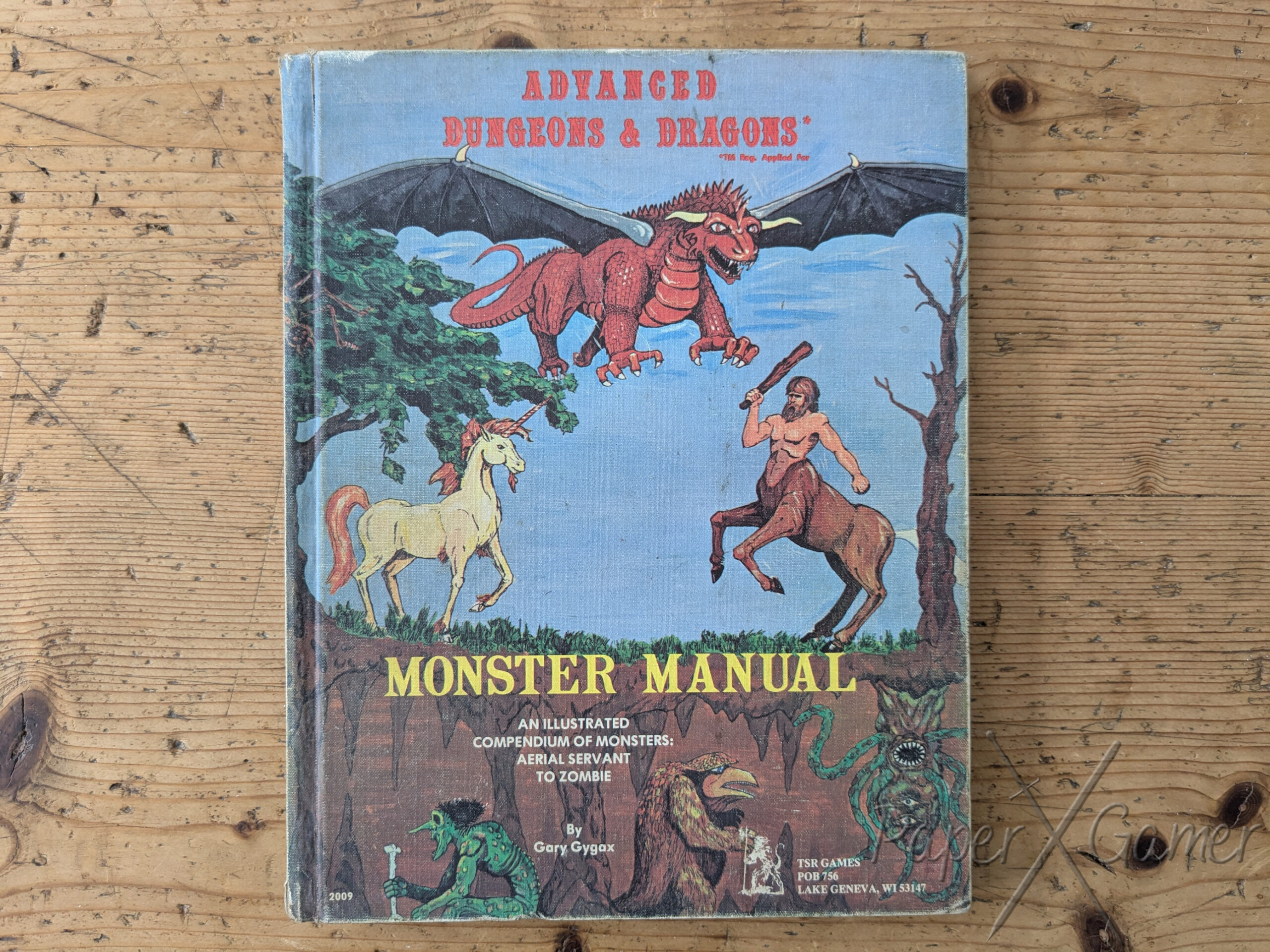 Monster Manual (1st Printing + Errata) – Rulebook