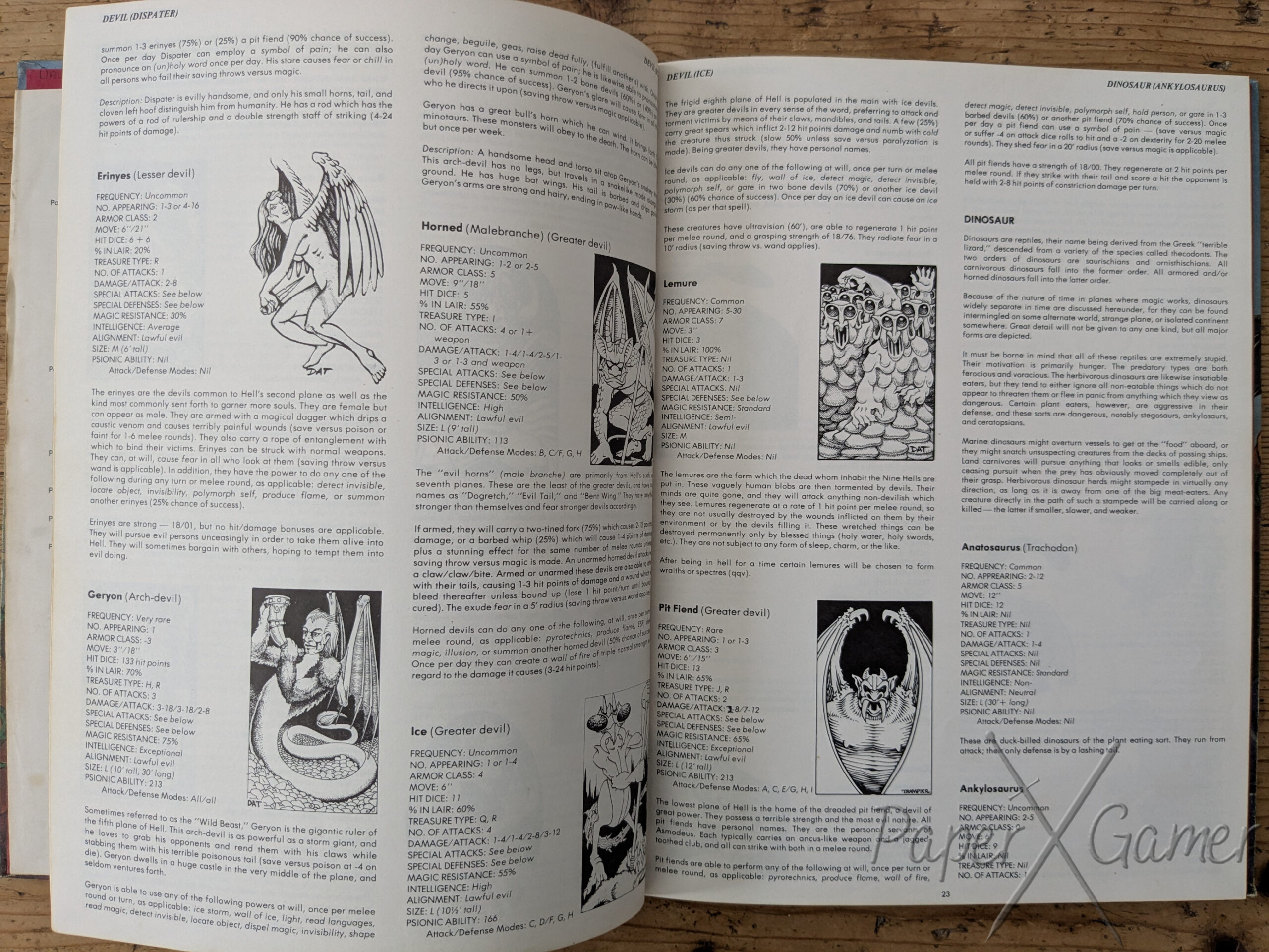 Monster Manual (1st Printing + Errata) – Rulebook - Image 4