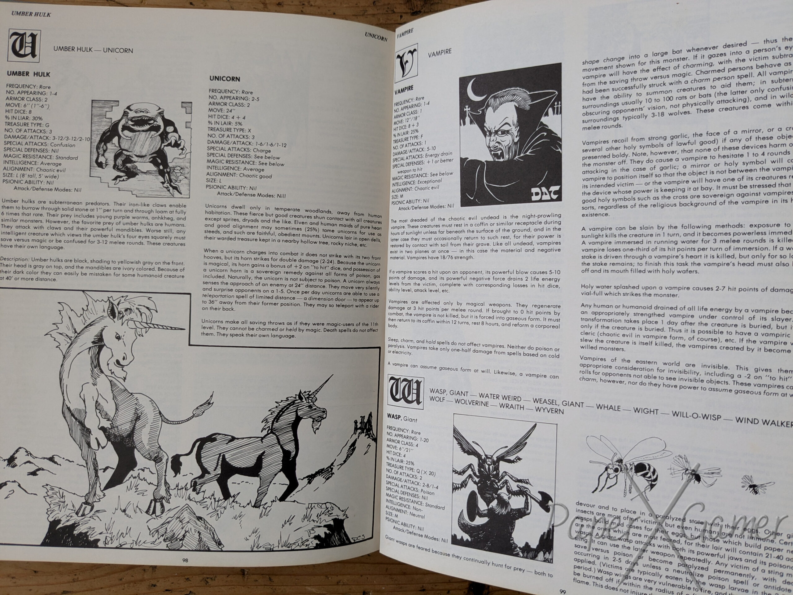 Monster Manual (1st Printing + Errata) – Rulebook - Image 6