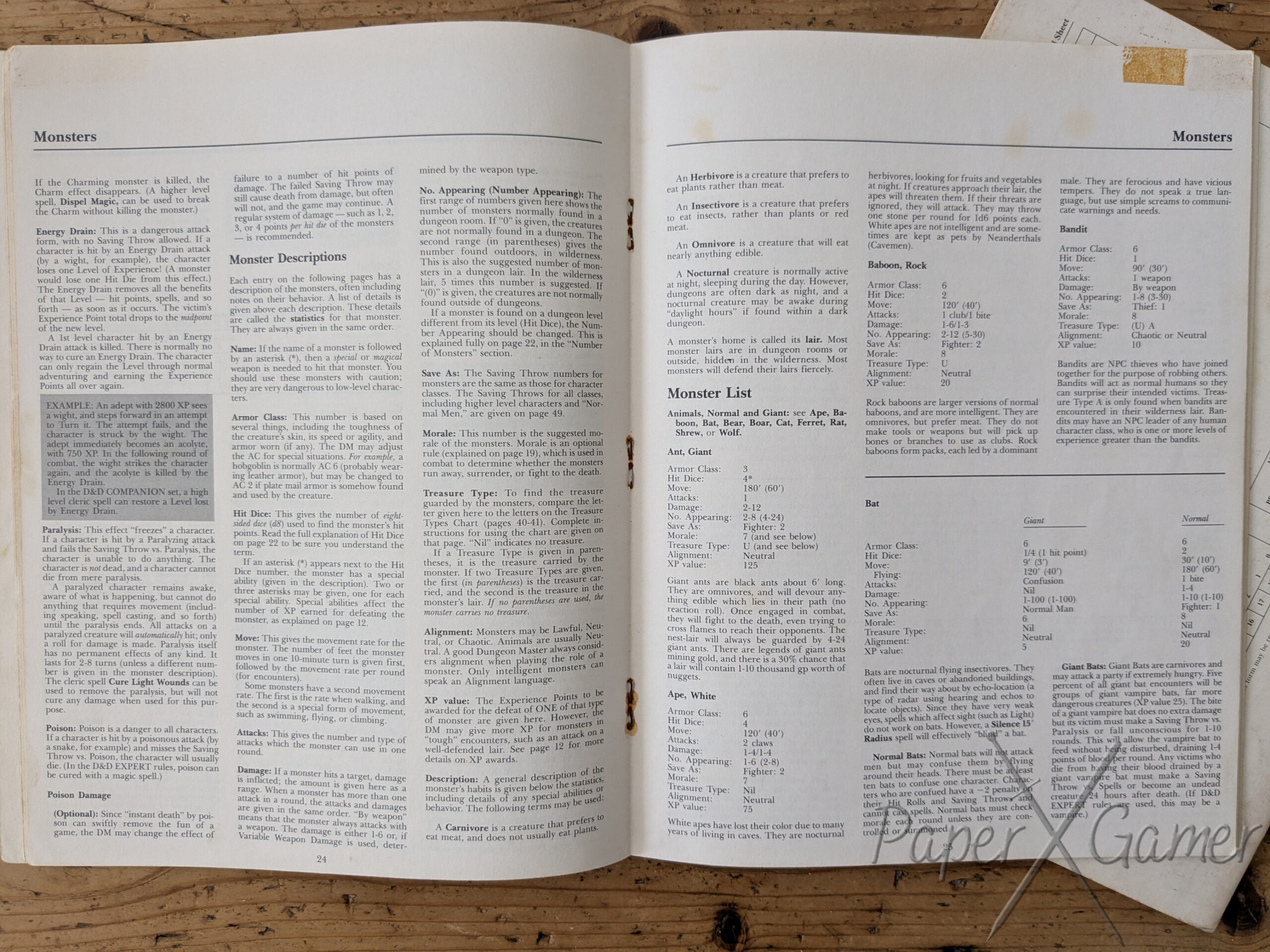 Basic Set BECMI Frank Mentzer NO BOX/DICE - Image 3