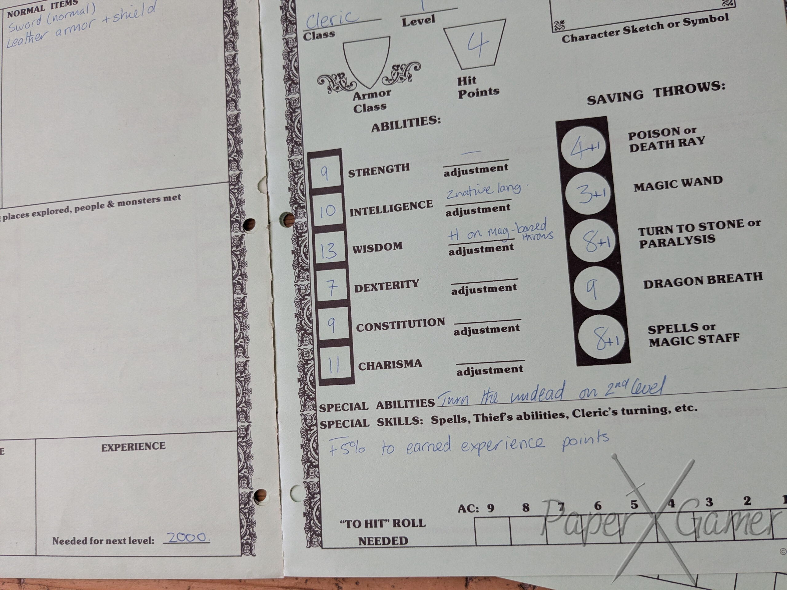 Player Character Record Sheets - Accessory - Image 6