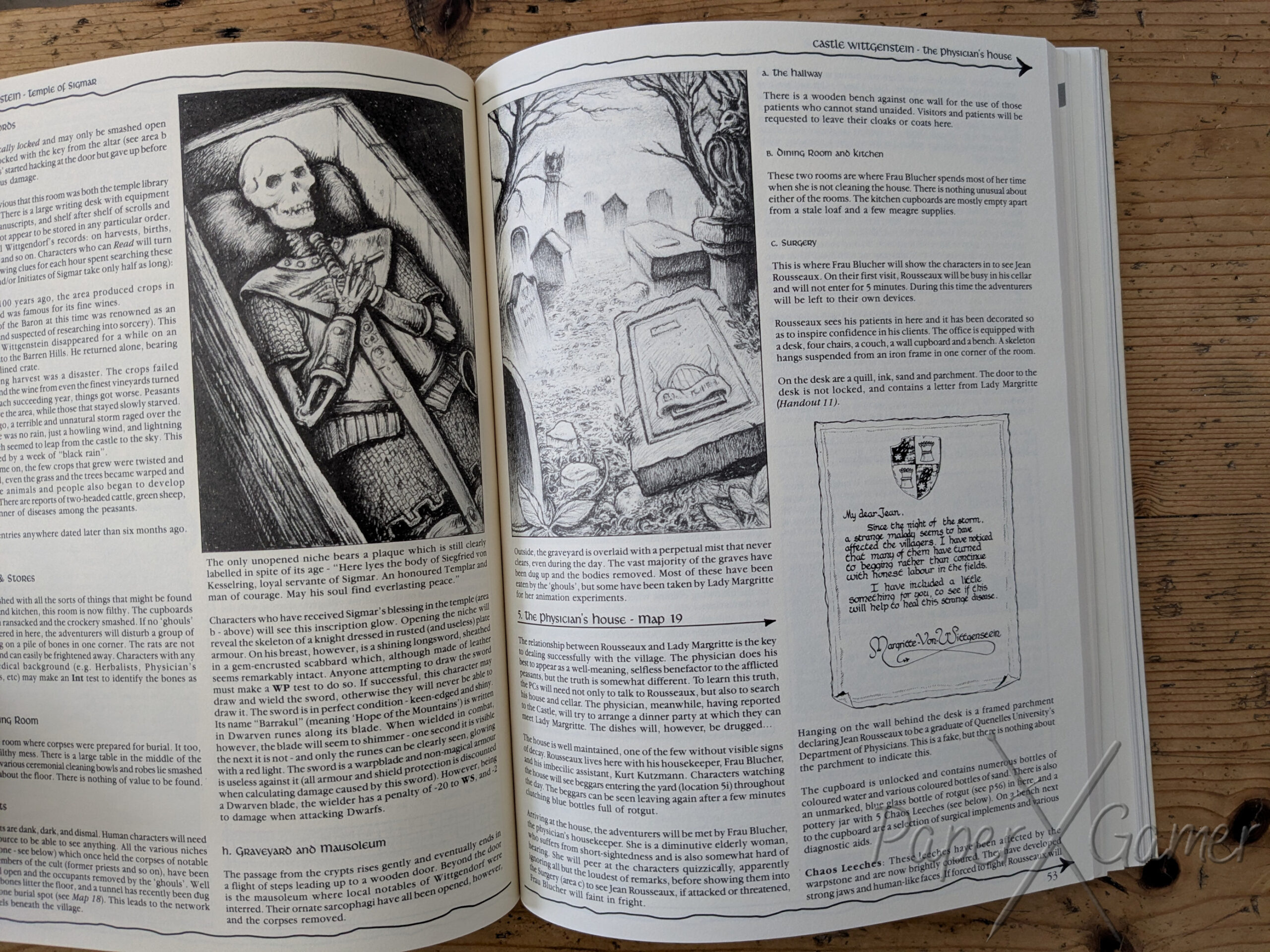 Death on Reik Enemy Within Campaign Vol 2 (Missing Fold-Out Poster Map) - Adventure - Image 5