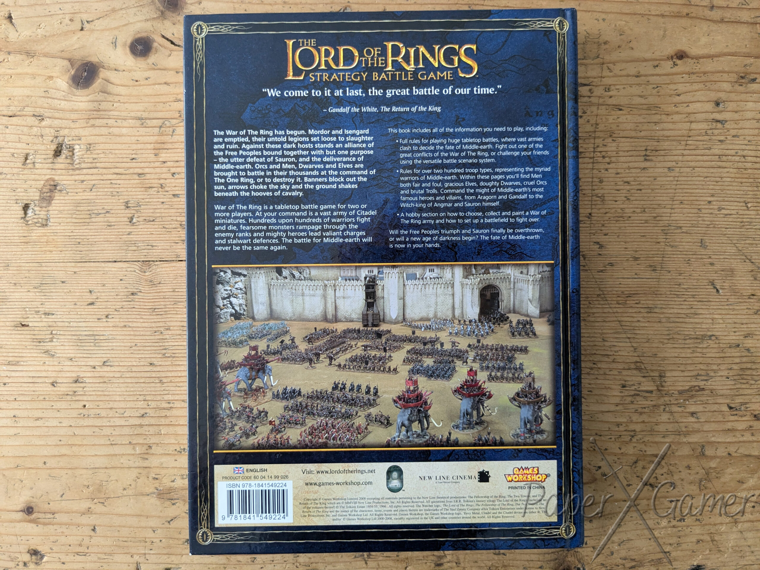 War of the Ring (Lord of the Rings Strategy Battle Game) – Rulebook - Image 3
