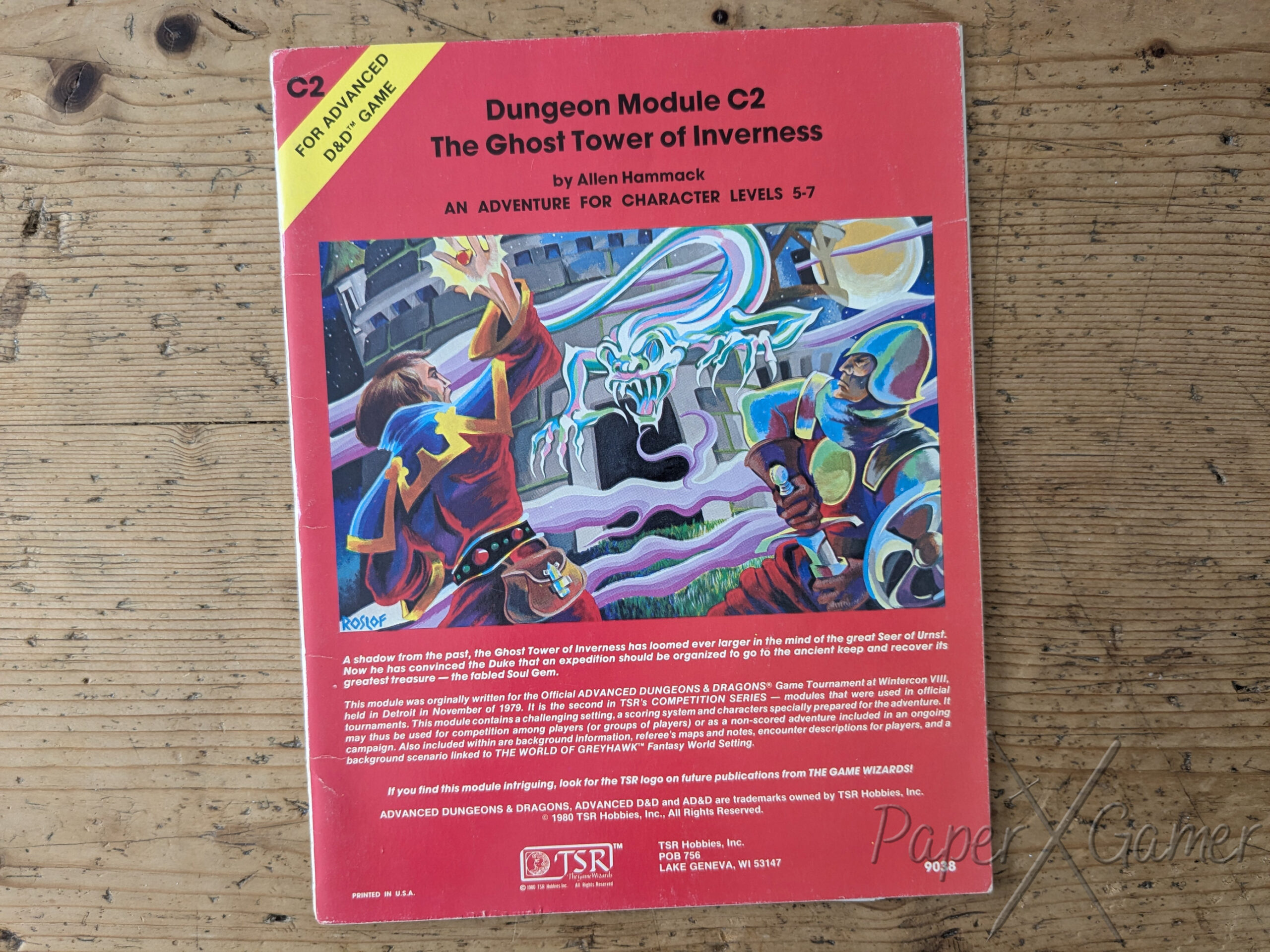 The Ghost Tower of Inverness (Red Cover) - Module - Image 2