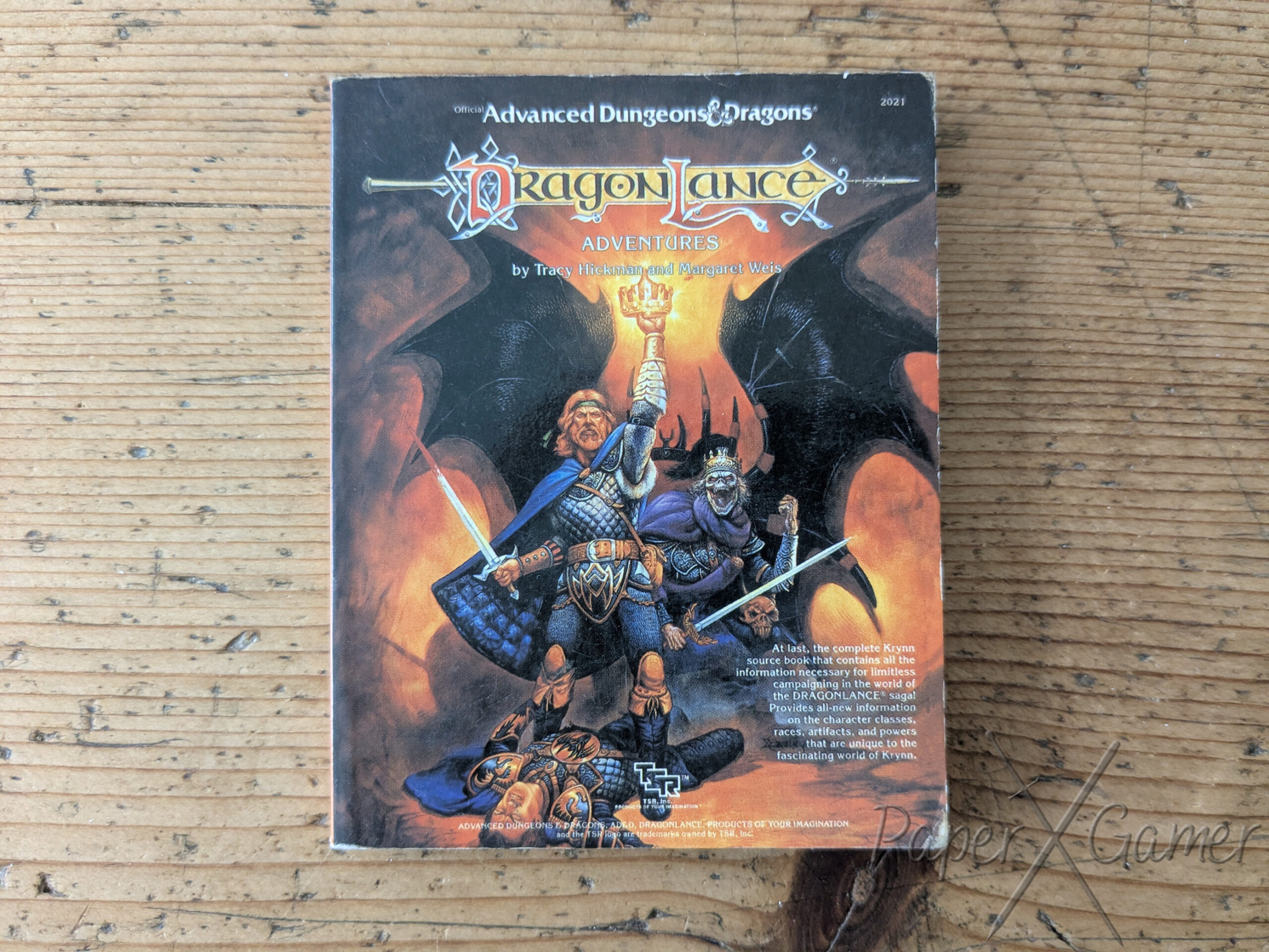 Dragonlance Adventures (21st Century Games Mini Reprint) – Rulebook