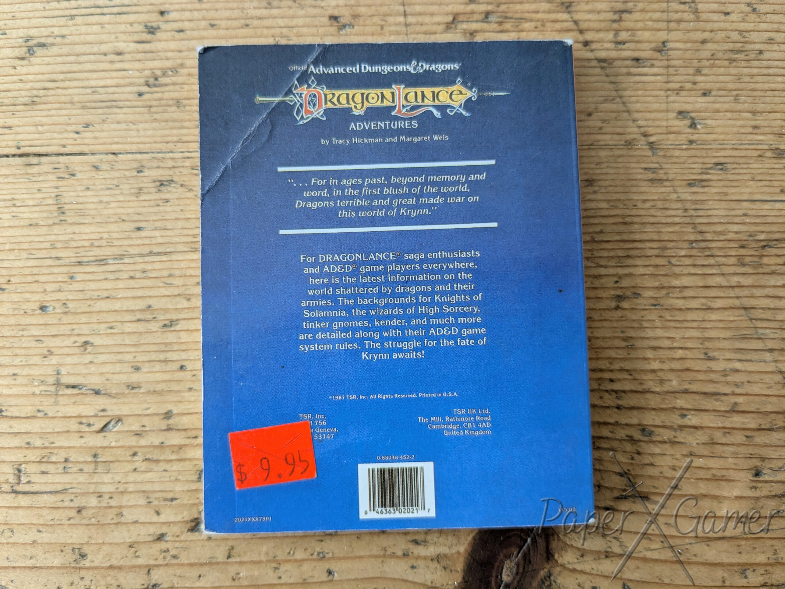 Dragonlance Adventures (21st Century Games Mini Reprint) – Rulebook - Image 2