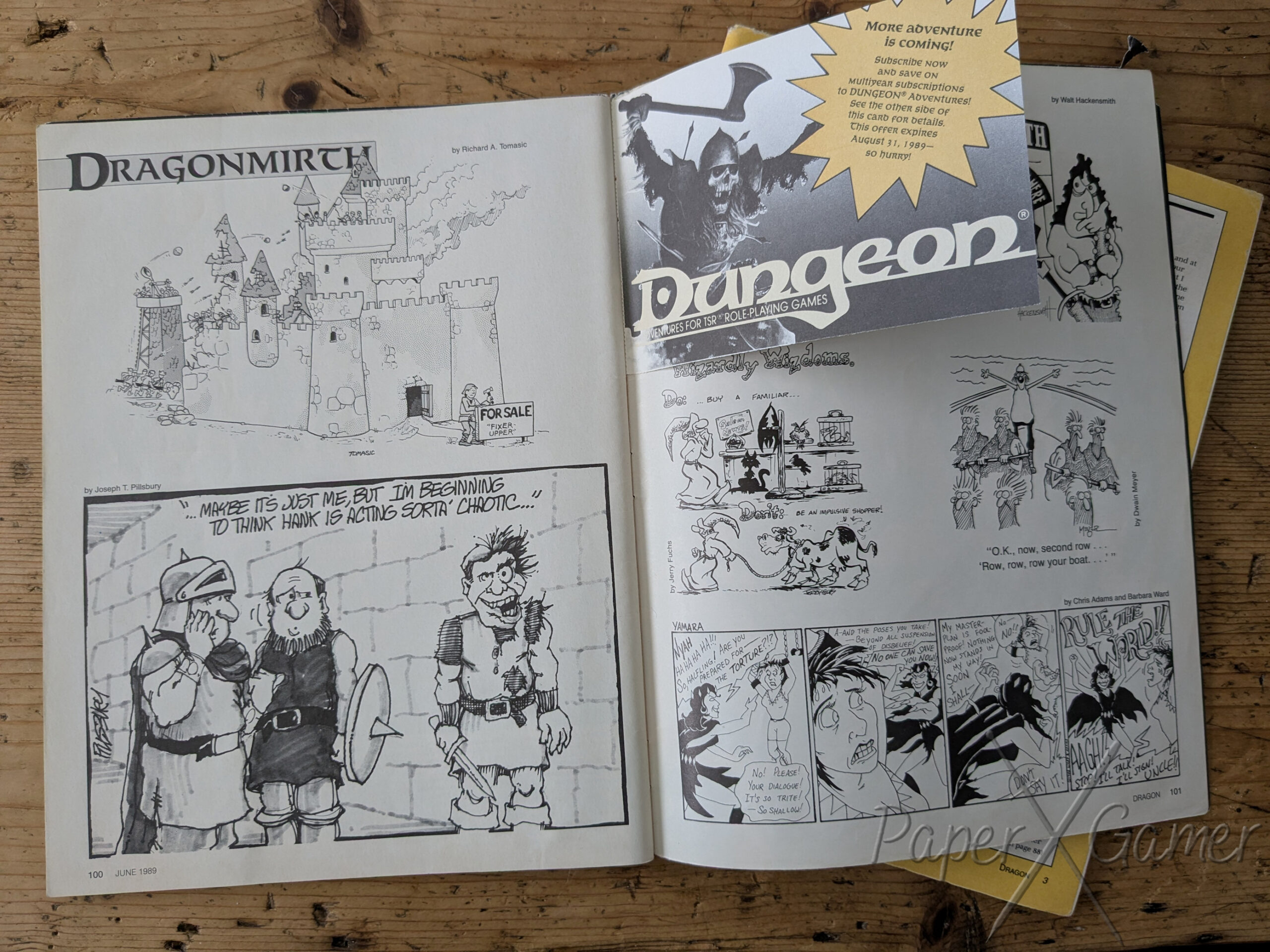 Dragon Magazine Issue 146 June 1989 (+ Issue 132 Coverless) - Periodical - Image 2