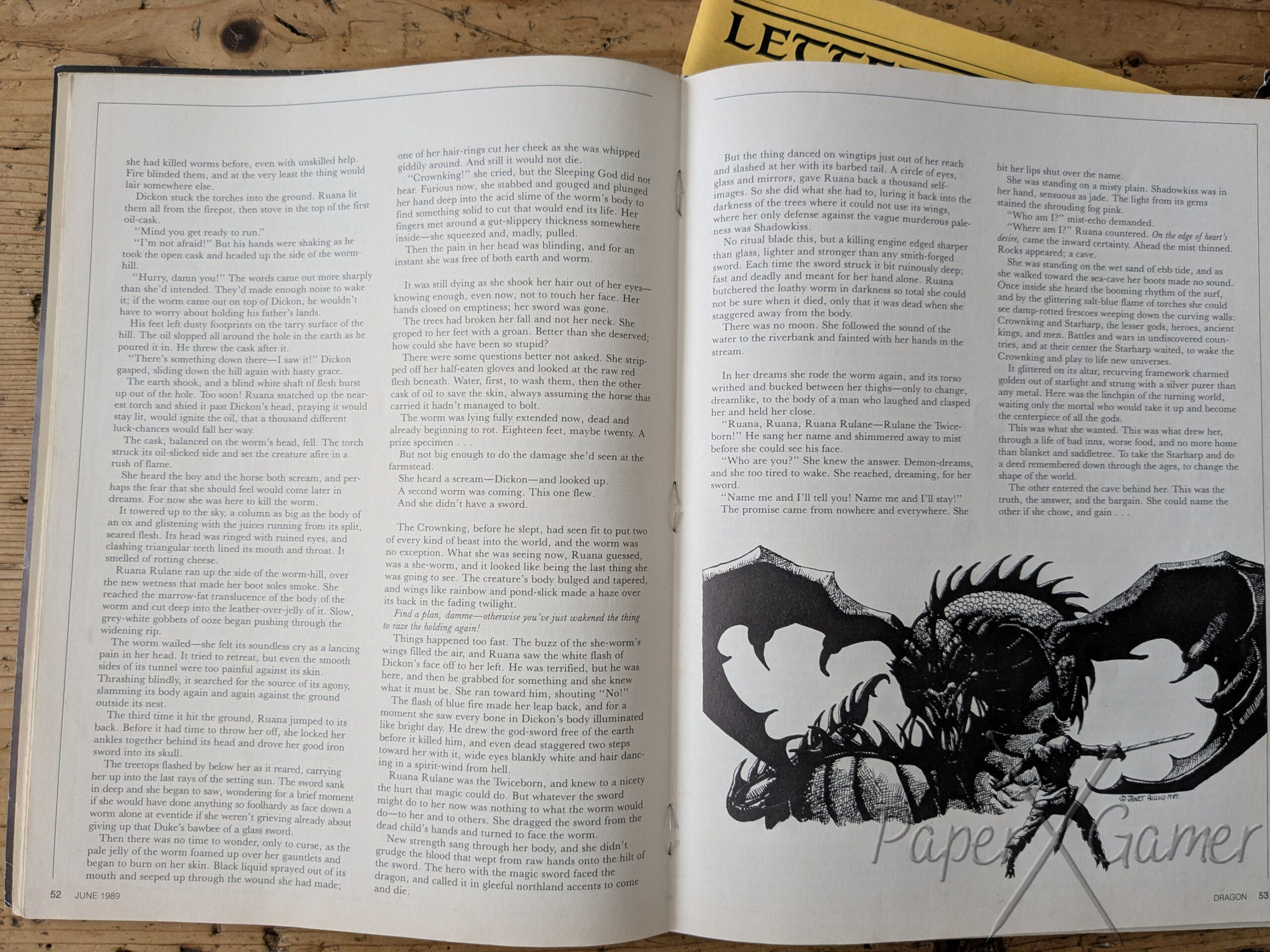 Dragon Magazine Issue 146 June 1989 (+ Issue 132 Coverless) - Periodical - Image 3