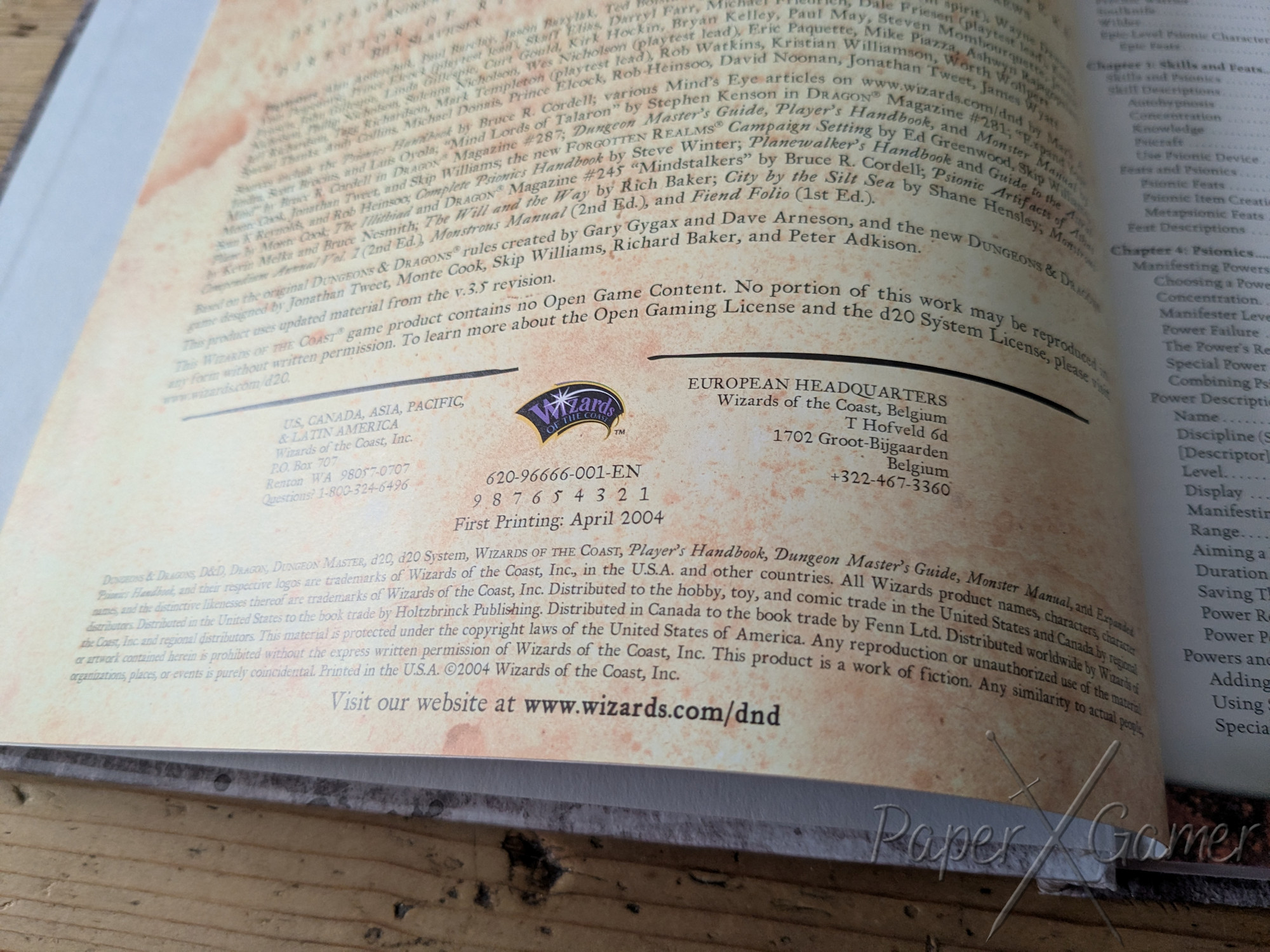 Expanded Psionics Handbook – Player Accessory - Image 5